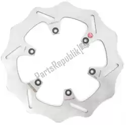 Here you can order the disk wave fix from Braking, with part number BRKT10RID: