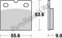 BR613CM55, Braking, Brake pad 613 cm55 brake pads sintered    , New