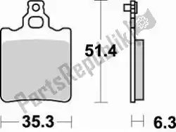 remblok 648 sm1 brake pads semi metallic van Braking, met onderdeel nummer BR648SM1, bestel je hier online: