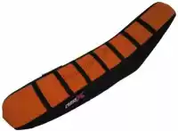M5193OBB, Cross X, Div seat cover, orange/black/black (stripes)    , Nieuw