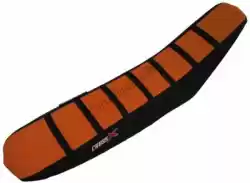 Ici, vous pouvez commander le housse de selle div, orange/noir/noir (rayures) auprès de Cross X , avec le numéro de pièce M5183OBB: