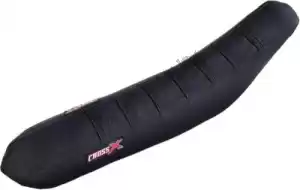 CROSS X M6163BBB div seat cover, black (stripes) - Bottom side