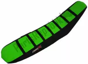 CROSS X M2203GBB housse de selle div, vert/noir/noir (rayures) - La partie au fond