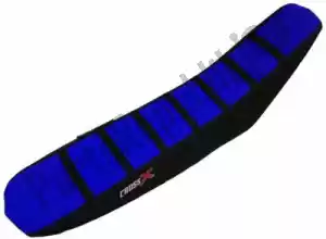 CROSS X M6163BLBB div seat cover, blue/black/black (stripes) - Bottom side