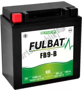 FULBAT 1089202 batería fb9-b (gel) - Lado inferior