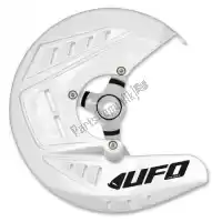 HO04677041, UFO, Besch front disc cover alu honda white    , New
