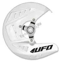 HO04677041, UFO, Besch tapa disco delantero alu honda blanco    , Nuevo