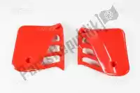 HO02603061, UFO, Bs ra radiator covers honda red    , Nieuw