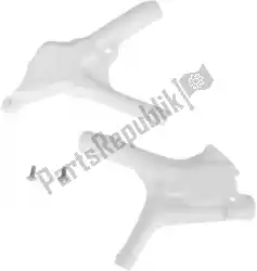 Here you can order the frame guards, white from UFO, with part number HO02637041: