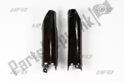 Here you can order the fork slider protectors, black from UFO, with part number HO02647001: