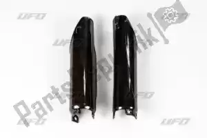 UFO HO02647001 fork slider protectors, black - Bottom side