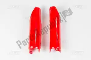 UFO HO02647070 fork slider protectors, 00-12 cr red - Bottom side