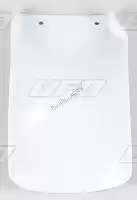 HO02659041, UFO, Placa de lama do amortecedor traseiro, branca    , Novo
