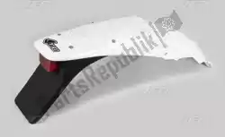 Here you can order the mudguard rear honda white from UFO, with part number HO03603041: