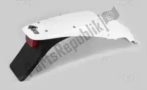UFO HO03603041 mudguard rear honda white - Bottom side