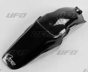UFO HO03627001 fender rear honda black - Bottom side