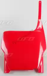 Here you can order the np front number honda red from UFO, with part number HO03633070: