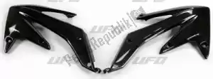 UFO HO03655001 cache radiateur bs ra honda noir - La partie au fond