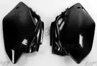 HO03656001, UFO, Panel set side panels honda black    , Nieuw