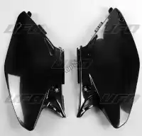 HO03658001, UFO, Panel set side panels honda black    , New