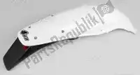 HO03668041, UFO, Mudguard rear honda white    , New