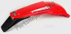 Here you can order the rear fender, enduro|red from UFO, with part number HO03697070: