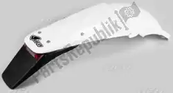 Here you can order the mudguard rear honda white from UFO, with part number HO03697041: