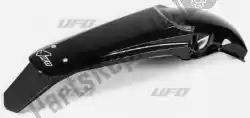 Ici, vous pouvez commander le garde-boue arrière, enduro (led) | noir auprès de UFO , avec le numéro de pièce HO04615001: