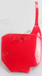 Here you can order the np front number honda red from UFO, with part number HO04621070: