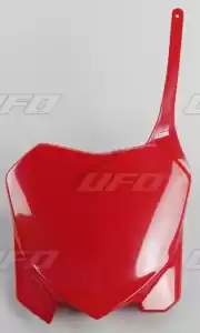 UFO HO04639070 np número delantero honda rojo - Lado inferior