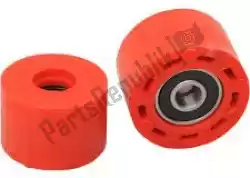 Here you can order the div chain roller 2pcs honda red from UFO, with part number HO04653070: