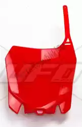 Here you can order the np front number honda red from UFO, with part number HO04656070:
