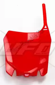 UFO HO04656070 np front number honda red - Bottom side
