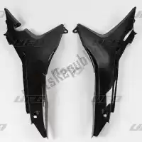 HO0465801, UFO, Pannello set pannelli laterali honda nero    , Nuovo