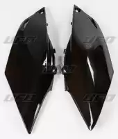HO04669001, UFO, Pannello set pannelli laterali honda nero    , Nuovo