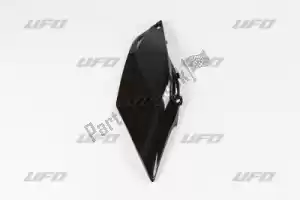 UFO HO04670001 panneau latéral pour tube simple, côté gauche | noir - La partie au fond