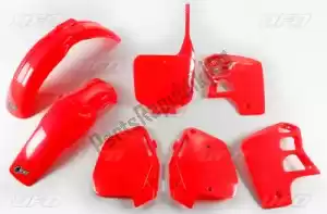 UFO HOKIT089067 set plastic honda red - Bottom side