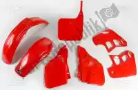 HOKIT092061, UFO, Set plastic honda red    , New