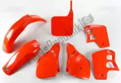 Ici, vous pouvez commander le set plastique honda orange auprès de UFO , avec le numéro de pièce HOKIT091121: