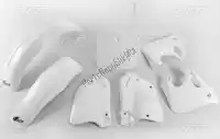 HOKIT096041, UFO, Set plastique honda blanc    , Nouveau