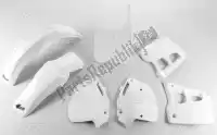 HOKIT097041, UFO, Conjunto plastico honda blanco    , Nuevo