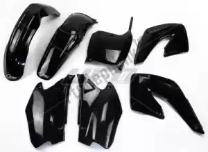 UFO HOKIT100E001 set plastic honda black - Bottom side