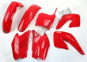 UFO HOKIT100E070 set plastique honda rouge - La partie au fond
