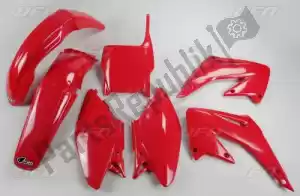 UFO HOKIT102E070 set plastic honda red - Bottom side