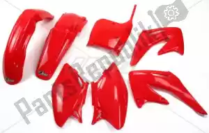UFO HOKIT106E070 set plastique honda rouge - La partie au fond