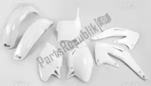 UFO HOKIT107E041 set plastica honda bianco - Il fondo