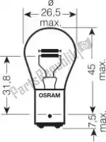 161014, Universal, Bulb 6v 21/5w bay15d    , New