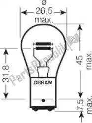 Ici, vous pouvez commander le ampoule 6v 21/5w bay15d auprès de Universal , avec le numéro de pièce 161014: