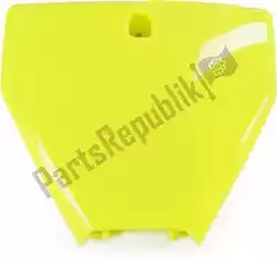 Here you can order the front number plate, neon yellow from UFO, with part number HU03367DFLU: