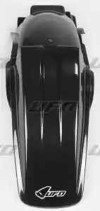 UFO KA02710001 rear fender, black - Bottom side